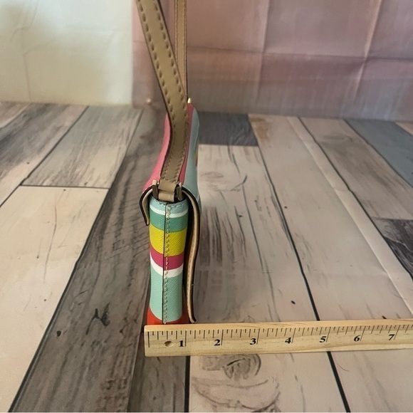 Kate Spade♠️ Multicolor striped crossbody - Eye Catching Crossbody - Picture 4 of 12